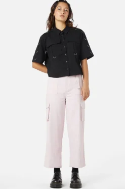 Women Dangerfield Blouses & Tops*Jagger O-Ring Crop Blouse