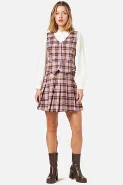 Women Princess Highway Blouses & Tops*Jeannie Check Vest