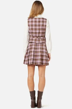 Women Princess Highway Blouses & Tops*Jeannie Check Vest