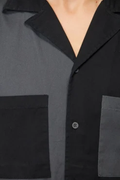 Men Dangerfield Shirts & Tees*Jeff Split Worn Wash Shirt