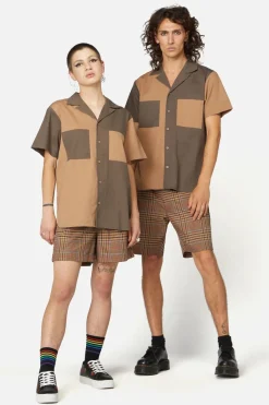 Men Dangerfield Shirts & Tees*Jeff Split Worn Wash Shirt