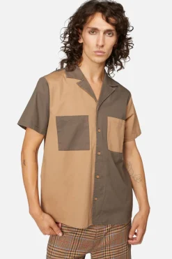 Men Dangerfield Shirts & Tees*Jeff Split Worn Wash Shirt