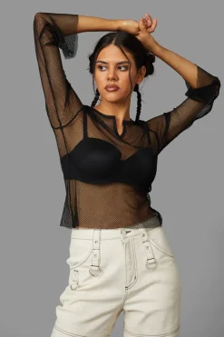 Women Black Friday Blouses & Tops*Jenna Mesh Top