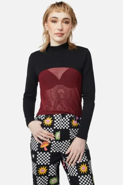 Women Dangerfield Blouses & Tops*Jersey Layering Sleeves