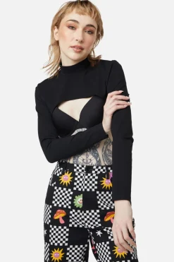 Women Dangerfield Blouses & Tops*Jersey Layering Sleeves