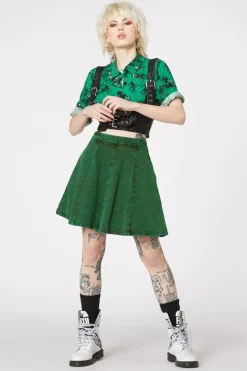 Women Dangerfield Skirts & Skorts*Joyride Acid Wash Mini Skirt