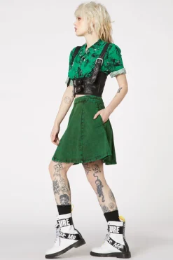 Women Dangerfield Skirts & Skorts*Joyride Acid Wash Mini Skirt