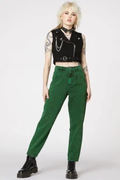 Women Dangerfield Pants & Jumpsuits*Joyride Acid Wash Peg Jean