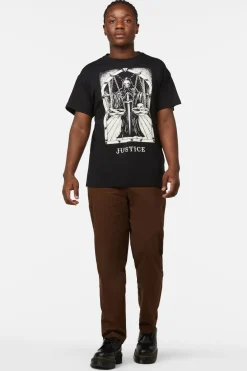 Men Dangerfield Shirts & Tees*Justice Print Unisex Tee