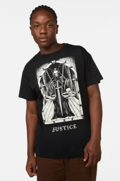Men Dangerfield Shirts & Tees*Justice Print Unisex Tee