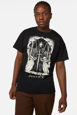 Men Dangerfield Shirts & Tees*Justice Print Unisex Tee
