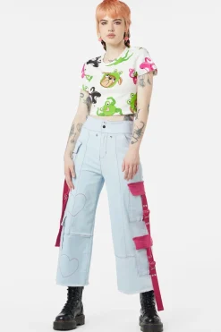 Women Dangerfield Blouses & Tops*Kewties Multi Crop Top