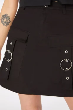 Women Dangerfield Skirts & Skorts*Kira Cargo Twill Mini Skirt