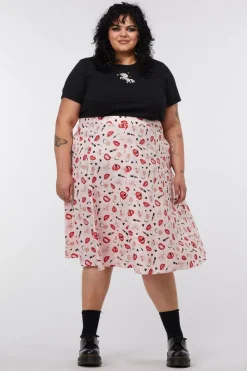 Women Revival Skirts & Skorts*Kiss And Makeup Skirt Curve