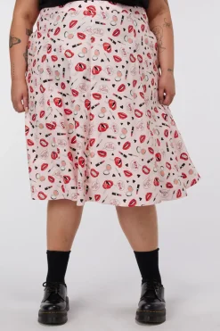 Women Revival Skirts & Skorts*Kiss And Makeup Skirt Curve