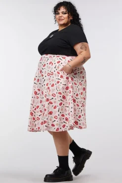 Women Revival Skirts & Skorts*Kiss And Makeup Skirt Curve