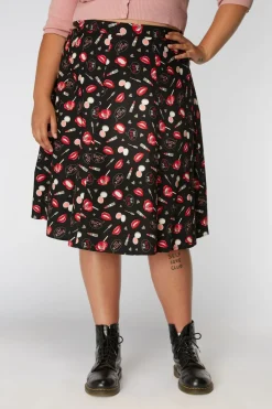 Women Revival Skirts & Skorts*Kiss And Makeup Skirt Curve