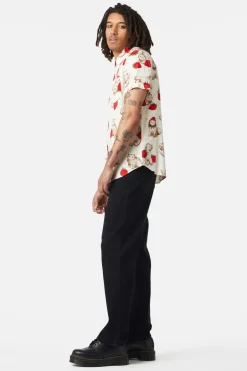 Men Dangerfield Shirts & Tees*Kitty Kisses Short Sleeve Shirt