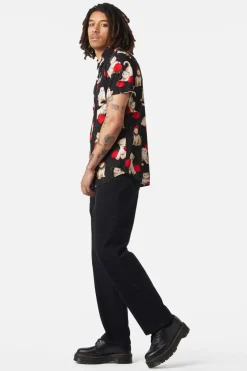 Men Dangerfield Shirts & Tees*Kitty Kisses Short Sleeve Shirt