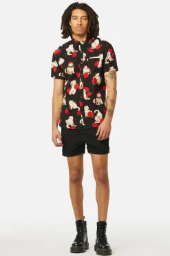 Men Dangerfield Shirts & Tees*Kitty Kisses Ss Shirt