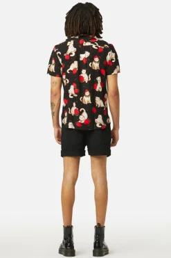 Men Dangerfield Shirts & Tees*Kitty Kisses Ss Shirt