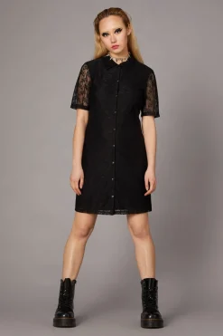 Women Black Friday Dresses & Pinafores*Lace Goth Dress