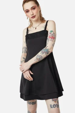 Women Dangerfield Dresses & Pinafores*Lace Mini Satin Dress