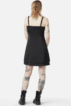 Women Dangerfield Dresses & Pinafores*Lace Mini Satin Dress