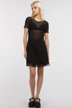 Women Dangerfield Skirts & Skorts*Lace Trim Goth Skirt