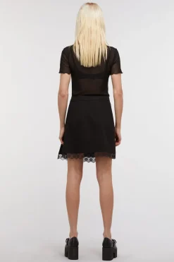 Women Dangerfield Skirts & Skorts*Lace Trim Goth Skirt