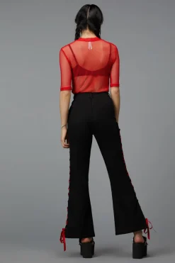 Women Black Friday Pants & Jumpsuits*Laced Ribbon Pant