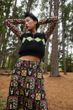 Women Dangerfield Knitwear & Cardis*Large Argyle Knit Vest