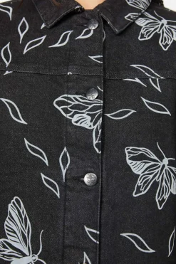 Women Black Friday Jackets & Coats*Larvae Flocked Jacket