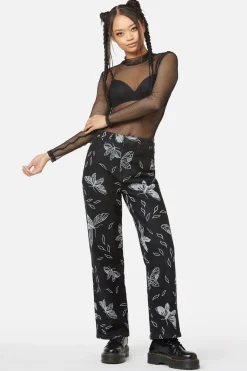 Women Black Friday Pants & Jumpsuits*Larvae Flocked Pant
