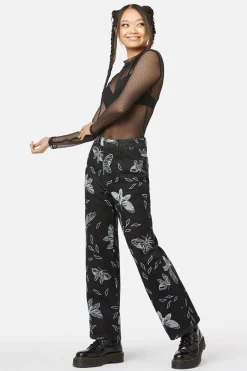 Women Black Friday Pants & Jumpsuits*Larvae Flocked Pant