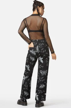 Women Black Friday Pants & Jumpsuits*Larvae Flocked Pant