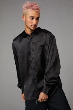 Men Black Friday Shirts & Tees*Laszlo Long Sleeve Shirt