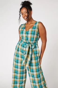 Women Princess Highway Dresses & Pinafores*Laura Check Jumpsuit