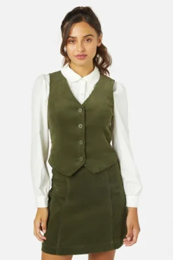 Women Princess Highway Blouses & Tops*Layla Cord Vest