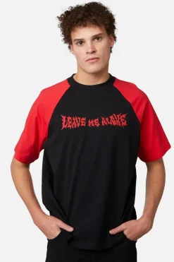 Men Dangerfield Shirts & Tees*Leave Me Alone Contrast Raglan Tee