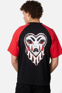 Men Dangerfield Shirts & Tees*Leave Me Alone Contrast Raglan Tee