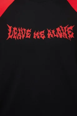 Men Dangerfield Shirts & Tees*Leave Me Alone Contrast Raglan Tee