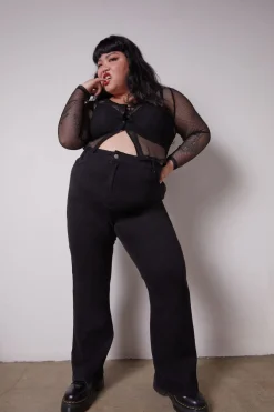 Women Dangerfield Curve Pants & Skirts*Lilith Curve Flare Jeans