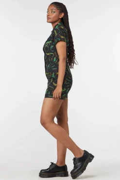 Women Dangerfield Pants & Jumpsuits*Lizard Fam Cotton Playsuit