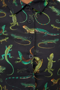 Women Dangerfield Pants & Jumpsuits*Lizard Fam Cotton Playsuit