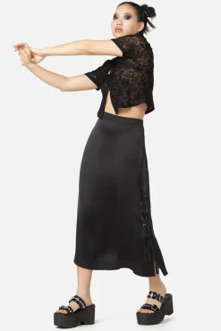 Women Dangerfield Skirts & Skorts*Lizzie Satin Bias Skirt