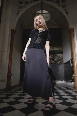 Women Dangerfield Skirts & Skorts*Lizzie Satin Bias Skirt