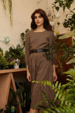 Women Princess Highway Dresses & Pinafores*Lola Check Midi Dress