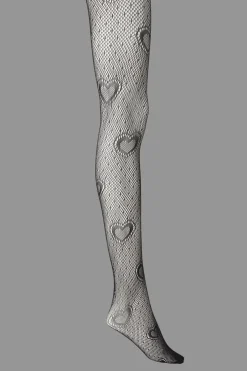 Accessories Black Friday Socks & Tights*Lolita Heart Fishnets