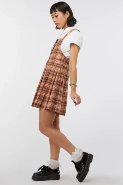 Women Dangerfield Dresses & Pinafores*Looking Glass Tartan Pinafore
